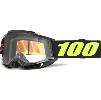 Motocyklové brýle Motokrosové brýle 100% ACCURI 2 FAIRBANKS s čirým objektivem 50013-00058 (Motokrosové a enduro brýle s čirým objektivem)