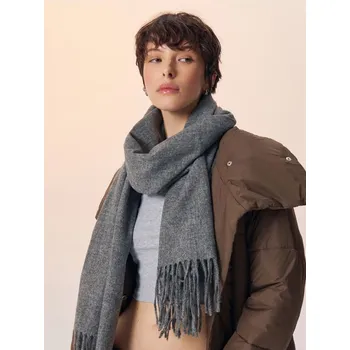 Šála Šála s třásněmi - ONE SIZE - House - světle šedá - 000HF-09X