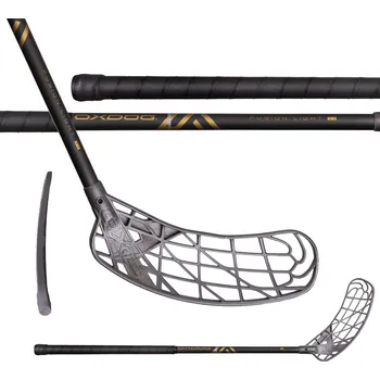 Florbalová hůl OXDOG Fusion Light 32 DG 87 round Avox NB R - 87 (98) cm/Pravá ruka dole