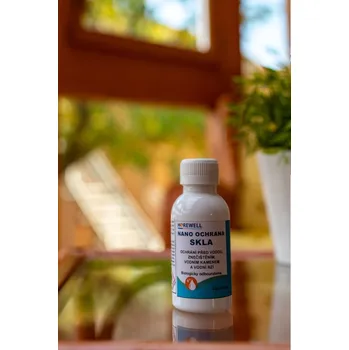 Čisticí prostředek na okna Horewell Nano ochrana skla 1 l + Dárek Nano houbička na čištění nečistot