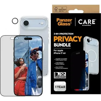 Telefonní příslušenství PanzerGlass CARE by Flagship Privacy 3v1 iPhone 17 Air