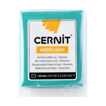 Modelovací hmota Modelovací hmota Cernit 56g – Neon Turquoise