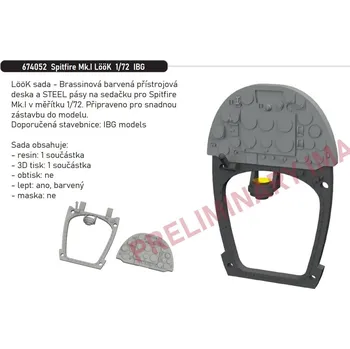 Eduard 1/72 Spitfire Mk.I LööK (IBG)