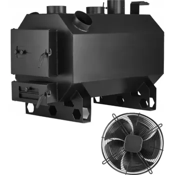 Kotel 2energy Teplovzdušná pec - kotel na tuhá paliva 35kW OKTAGON