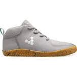 Vivobarefoot PRIMUS BOOTIE II ALL WEATHER JUNIORS ZINC velikost 33 - Šedá