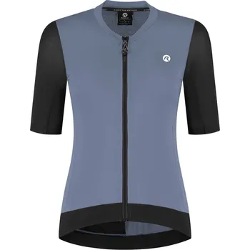 čištění řetězu Dámský aerodynamický cyklodres Rogelli DISTANCE II s krátkým rukávem, fialovo-černý M