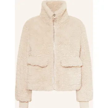 Dámský blejzr Marc O'polo Dámská Plyšová Bunda, béžová, 36