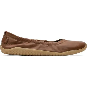 Dámské baleríny Vivobarefoot ASANA YIN BALLERINA LEATHER WOMENS TAN velikost 37 - Hnědá