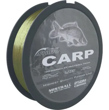 Vlasec Mistrall Shiro Carp Camou 250m 0,30mm/12,70kg