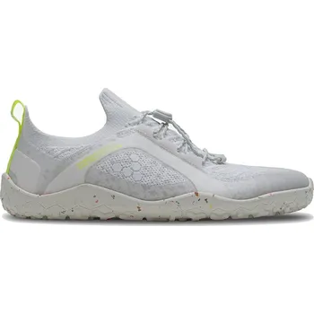 Pánská treková obuv Vivobarefoot PRIMUS TRAIL KNIT FG MENS LIMESTONE velikost 47 - Bílá