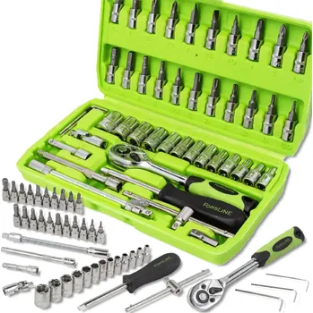 Gola sada FORSLINE Sada 6hranných nástrčných hlavic 1/4", 46 ks