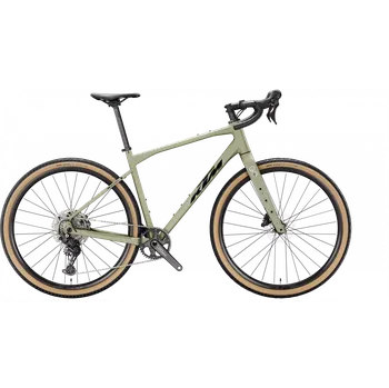 Silniční kolo Gravel kolo KTM Gravelator 25 Cargo Green Matt/Black Glossy 52