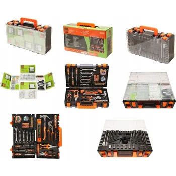 Sada nářadí ISMA Sada nářadí 1 400 ks – hlavice a šroubováky