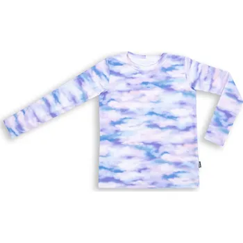 Set dětského termoprádla Wouki Dětské multifunkční triko Aiki - Pink lavender 164