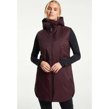 Dámská větrovka TENSON Transition Vest Woman Aubergine XS - XS