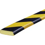 HAPPY END Magnetický ochranný profil 15, černá / žlutá, 4 cm × 1,1 cm × 100 cm - DP 15015