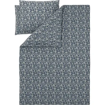 Povlečení LIVARNO® Ložní povlečení Renforcé, 200 x 220 cm, 70 x 90 cm (modrá)