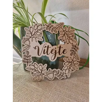 Dekorace na dveře "Vítejte" (Dekorace na dveře "Vítejte")