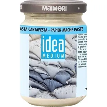 Speciální výtvarná barva Maimeri Medium Papier Mache Strukturovací pasta 125 ml