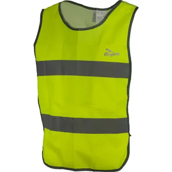 Běžecké oblečení Bezpečnostní vesta s prodyšnými zády Rogelli MAPLETON, reflexní žlutá L-XL