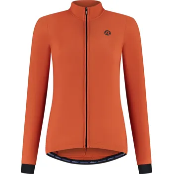 Cyklo nářadí Dámský prémiový cyklistický dres Rogelli SIGNATURE s dlouhým rukávem, oranžový M