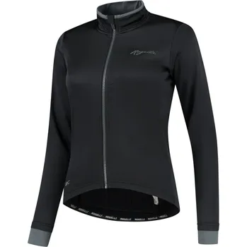 Zrcátko na kolo Dámská softshellová bunda Rogelli ESSENTIAL s prodyšnými panely, černá S