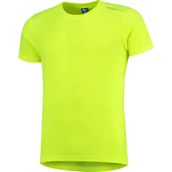 Pánské ponožky Dětské funkční tričko Rogelli PROMOTION, reflexní žluté 128-140