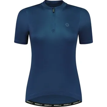 Dámský cyklodres Rogelli CORE s krátkým rukávem, modrý XS