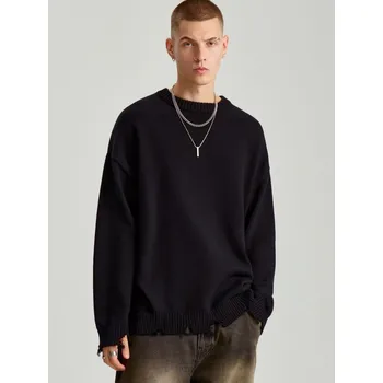 Pánský svetr Svetr oversized - M - House - černá - 936CC-99X