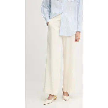 Dámské kalhoty Kalhoty BOSS Orange C Tahilone1-D 50541934 béžová 01X, vel. 38