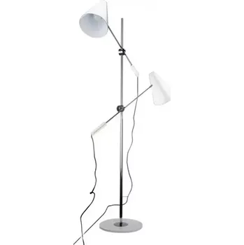 Stojací lampa Skandinávská lampa Kaja bílé