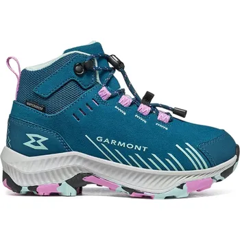 Pánská treková obuv Dětské sportovní boty GARMONT 9.81 KIDS PULSE TREK WP corsair blue/moonlite pink - 36