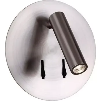 Nástěnné svítidlo LED nástěnné svítidlo Faro nikl