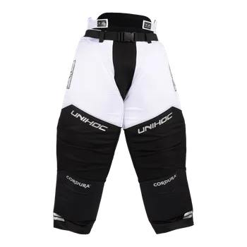 Florbalový dres UNIHOC Goalie pants Alpha white/black XL - XL