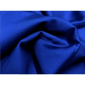 SATEEN 150 (608 modra OCEAN hladký)-285cm / METRÁŽ NA MÍRU