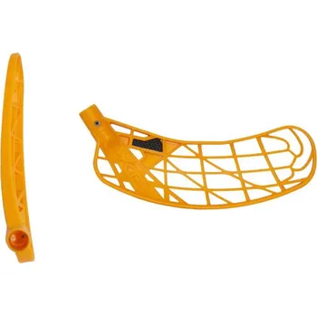 Florbalová čepel OXDOG Razor Carbon MBC orange L - Levá ruka dole/Oranžová/středně tvrdá - MB (PP)