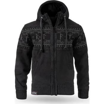 Pánský svetr Thor Steinar Svetr Runa schwarz/grau Barva: Černá, Velikost: XXXL