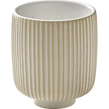 Bauscher Playground NARA hrnek 0,30 l reliéf bílý