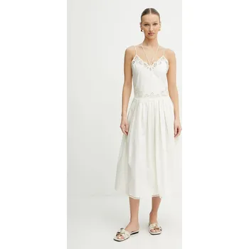 Dámské šaty Bavlněné šaty Twinset 251TT2160 béžová 01X, vel. 40