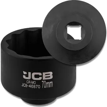 Klíč JCB Rázová hlavice 3/4", 70 mm, 12hranná, Cr-Mo