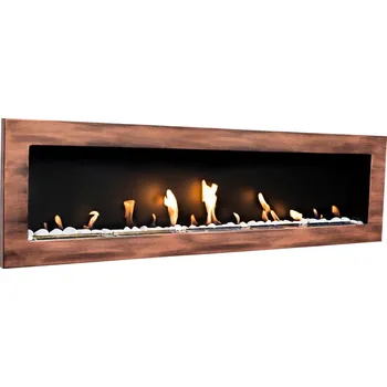 Biokrb BIO FLAME biokrb Easy XL Open Patina Měď 140x40 cm