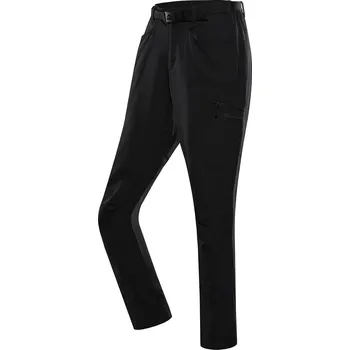 Pánské kalhoty Pánské Softshellové Kalhoty S Cool Dry ALPINE PRO CORB Black Barva: black, Velikost: 44
