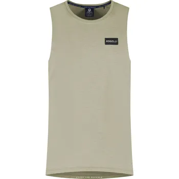 Běžecké oblečení Sportovní tílko Rogelli DISTANCE pro zvýšený odvod potu, šedé L