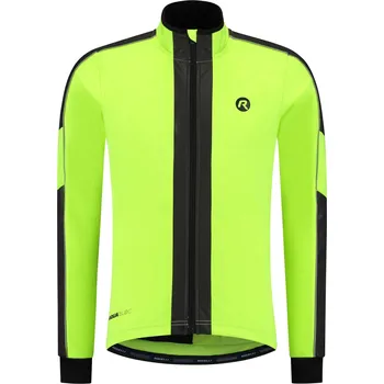 Sport Silně hřejivá zimní bunda Rogelli Essential HI VIS s výraznými reflexními panely, reflexní žlutá L