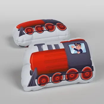 Dekorativní polštářek Polštářek vláček Český výrobce