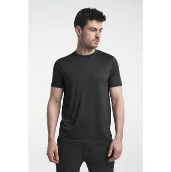 Pánské tričko TENSON TXlite Tee Men Black XXL - XXL