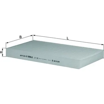 Ventilátor topení a klimatizace Filtr, vzduch v interiéru KNECHT LA 152