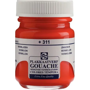 Speciální výtvarná barva Talens Extra Fine Kvašová barva Vermilion 50 ml 1 ks