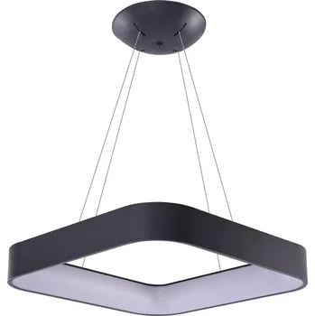 Moderní lustr Solvent S 80 šedé s dálkovým ovladačem