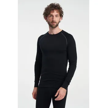 Pánské termoprádlo TENSON Himalaya Baselayer Merino Top Men Black XL - XL